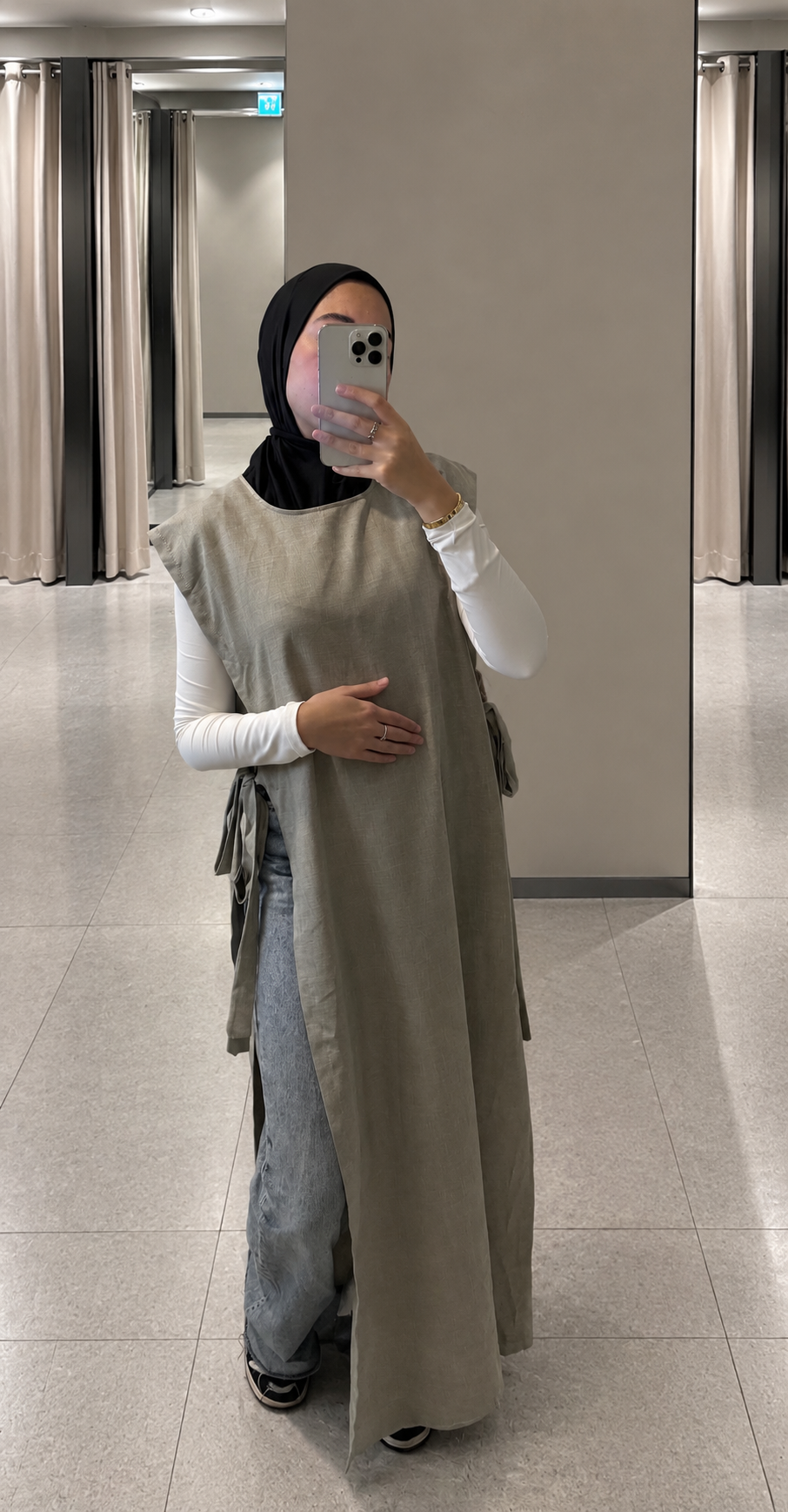 ABAYA SANS MANCHES LUNA