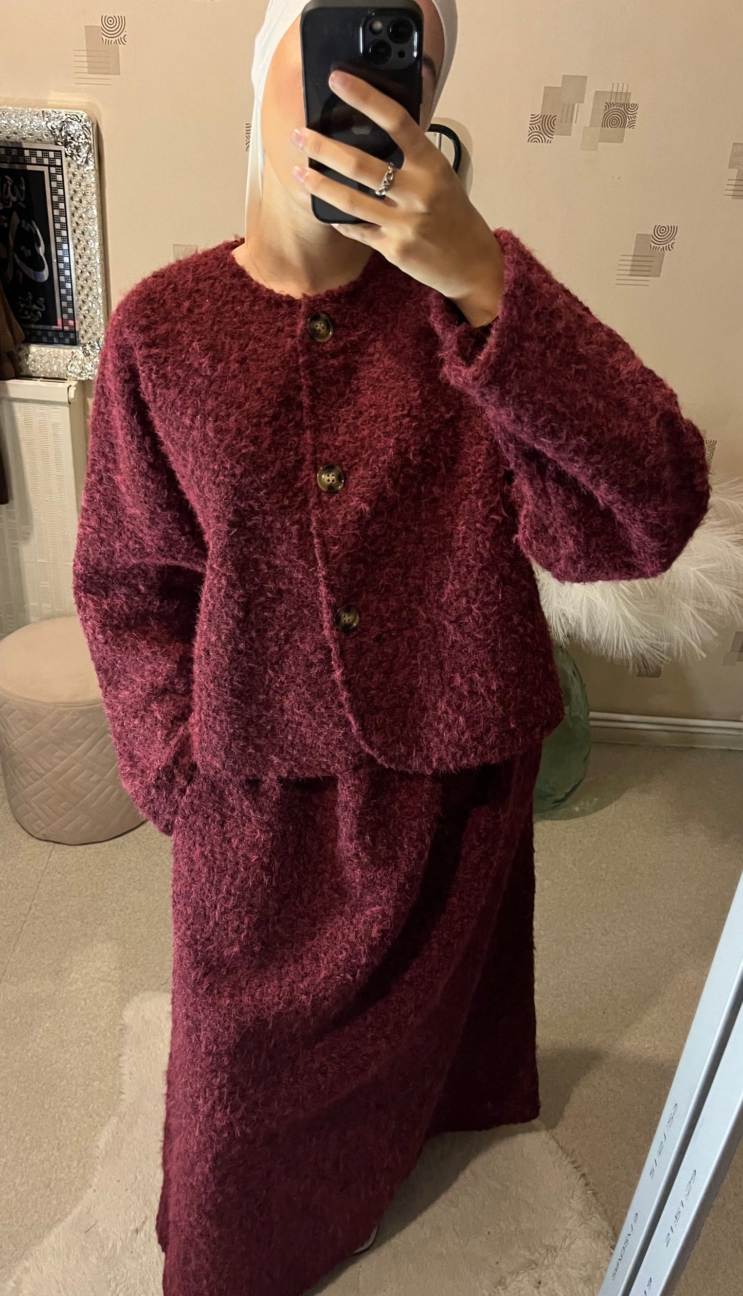 Ensemble jupe fluffy
