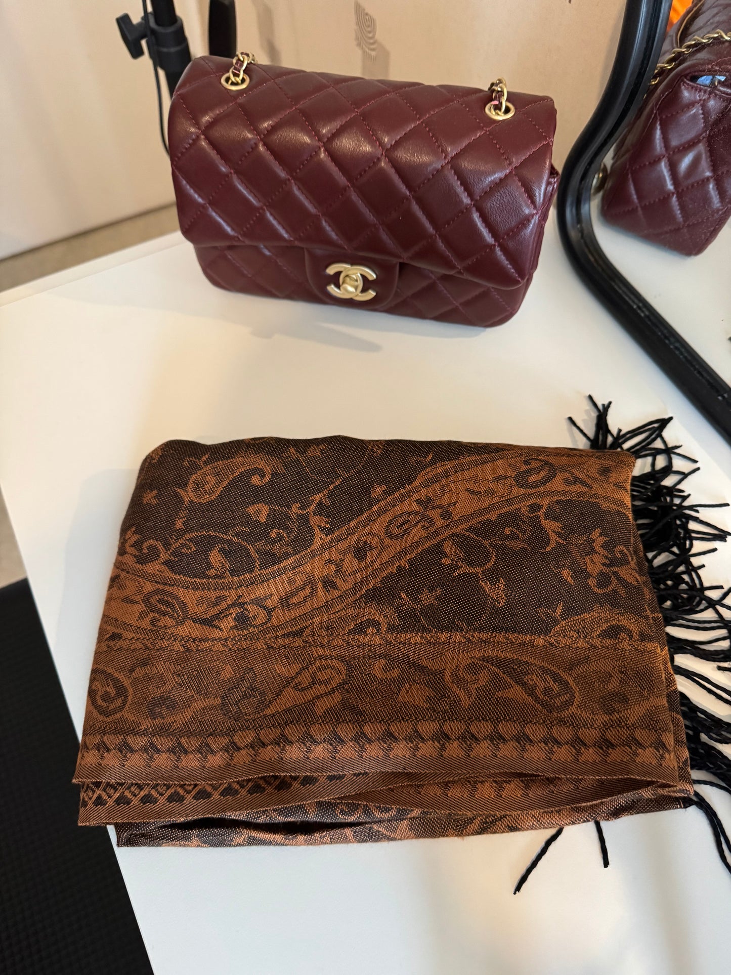 HIJAB PASHMINA MARRON