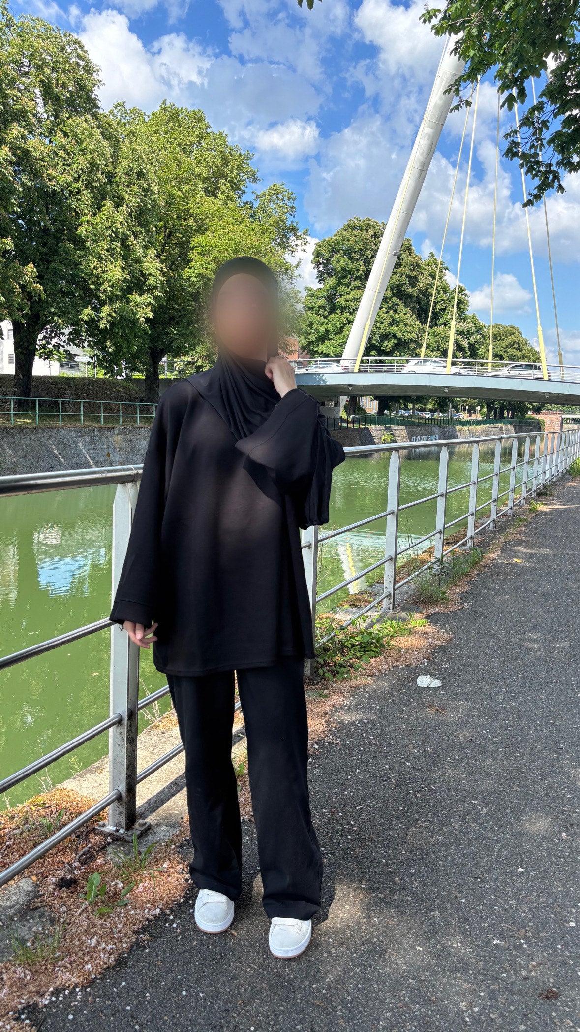 T-shirt oversize noir