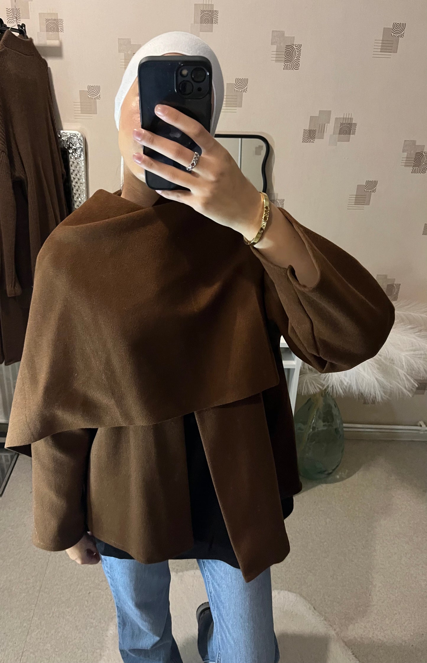 Veste à cape Youssra