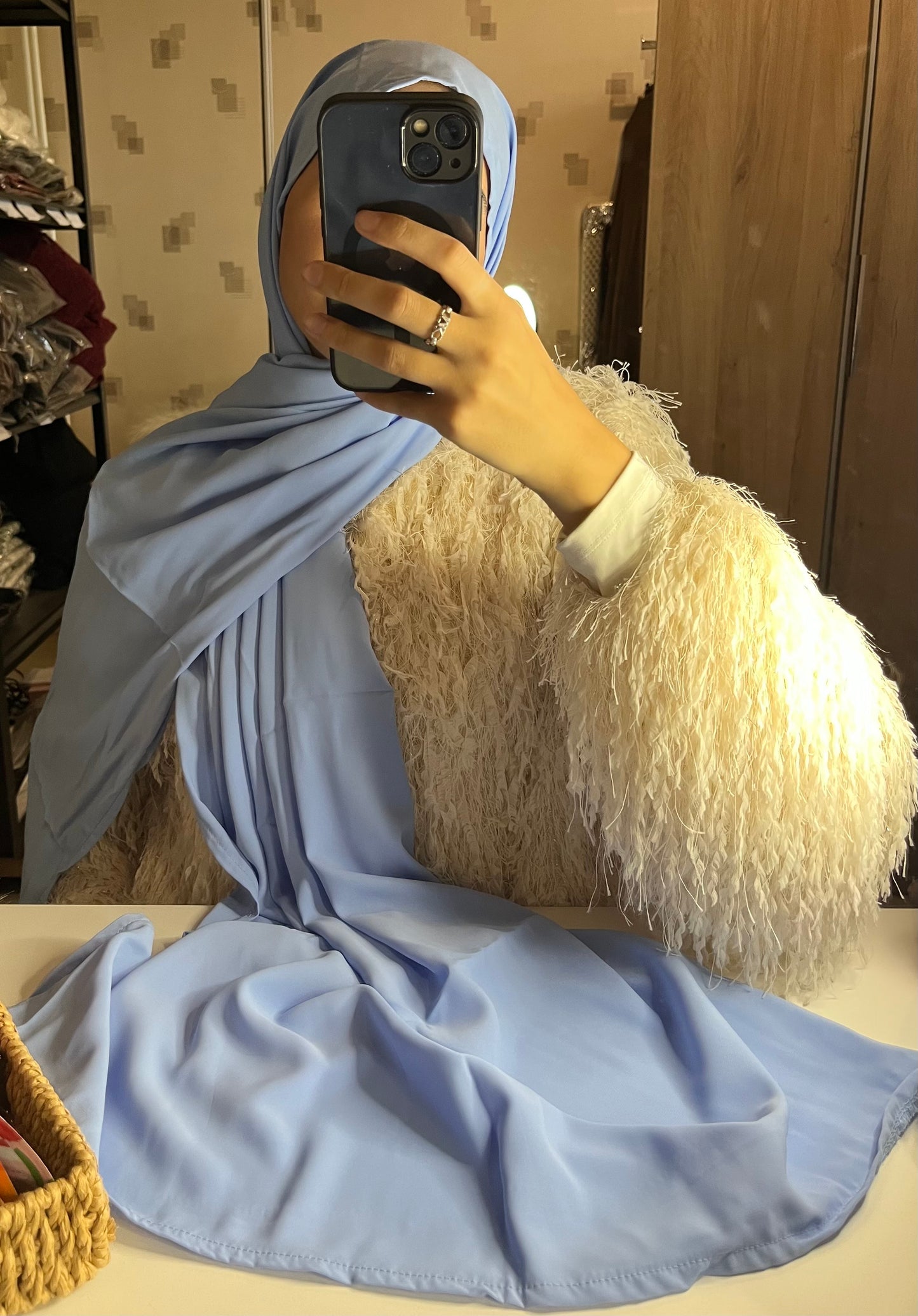 Voile soie de médine