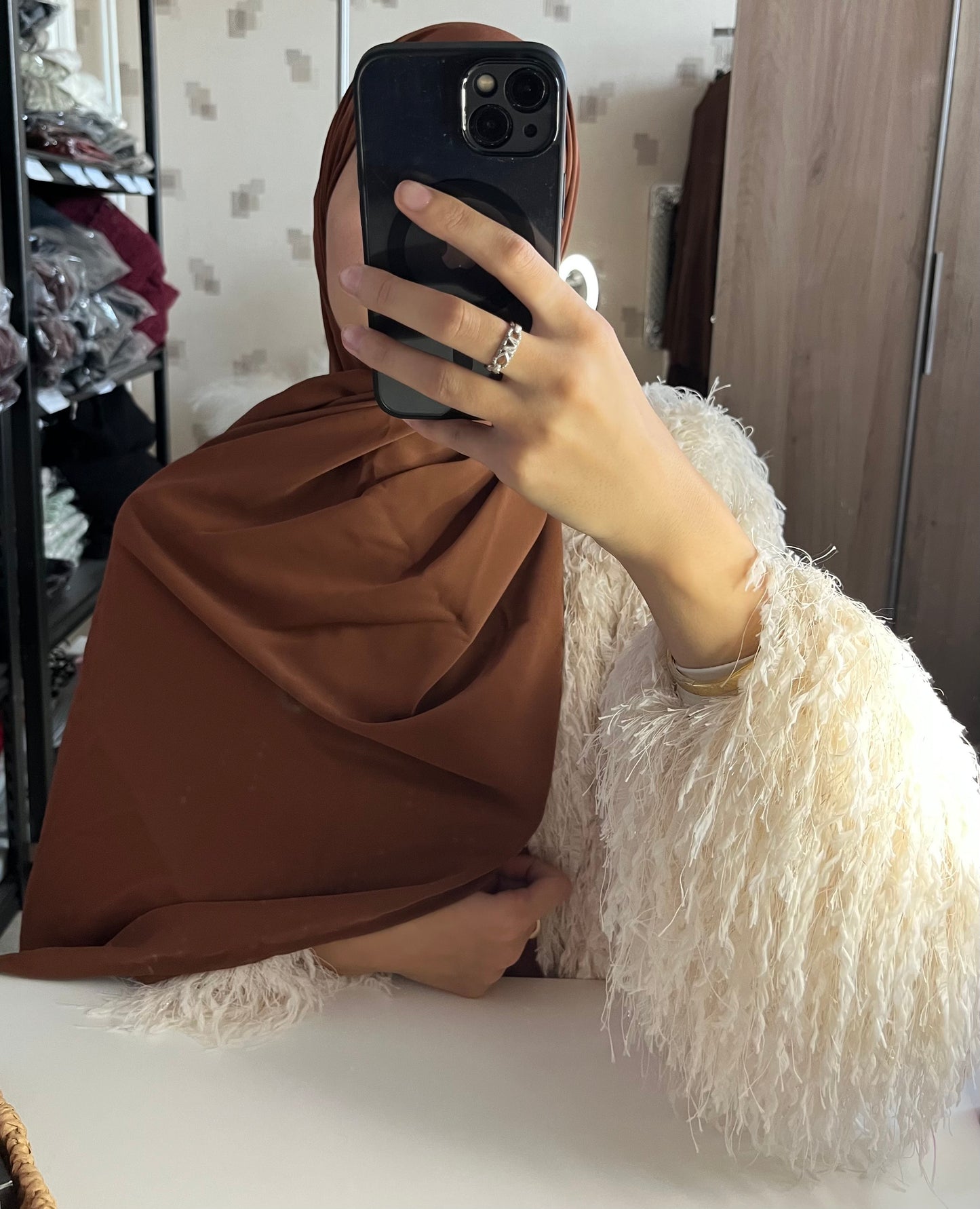 Voile soie de médine