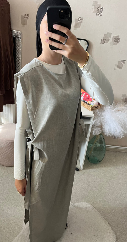 Abaya sans manches Luna