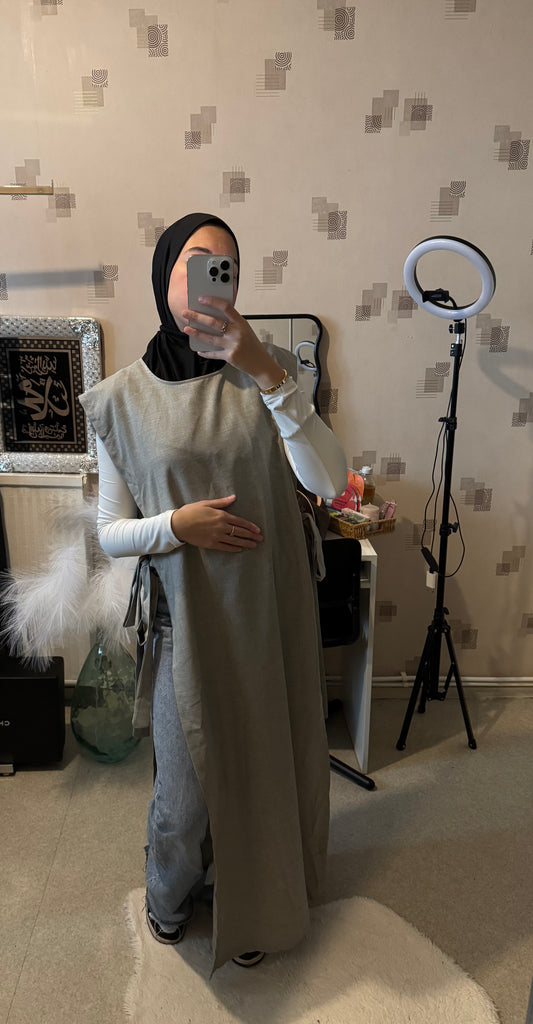 ABAYA SANS MANCHES LUNA