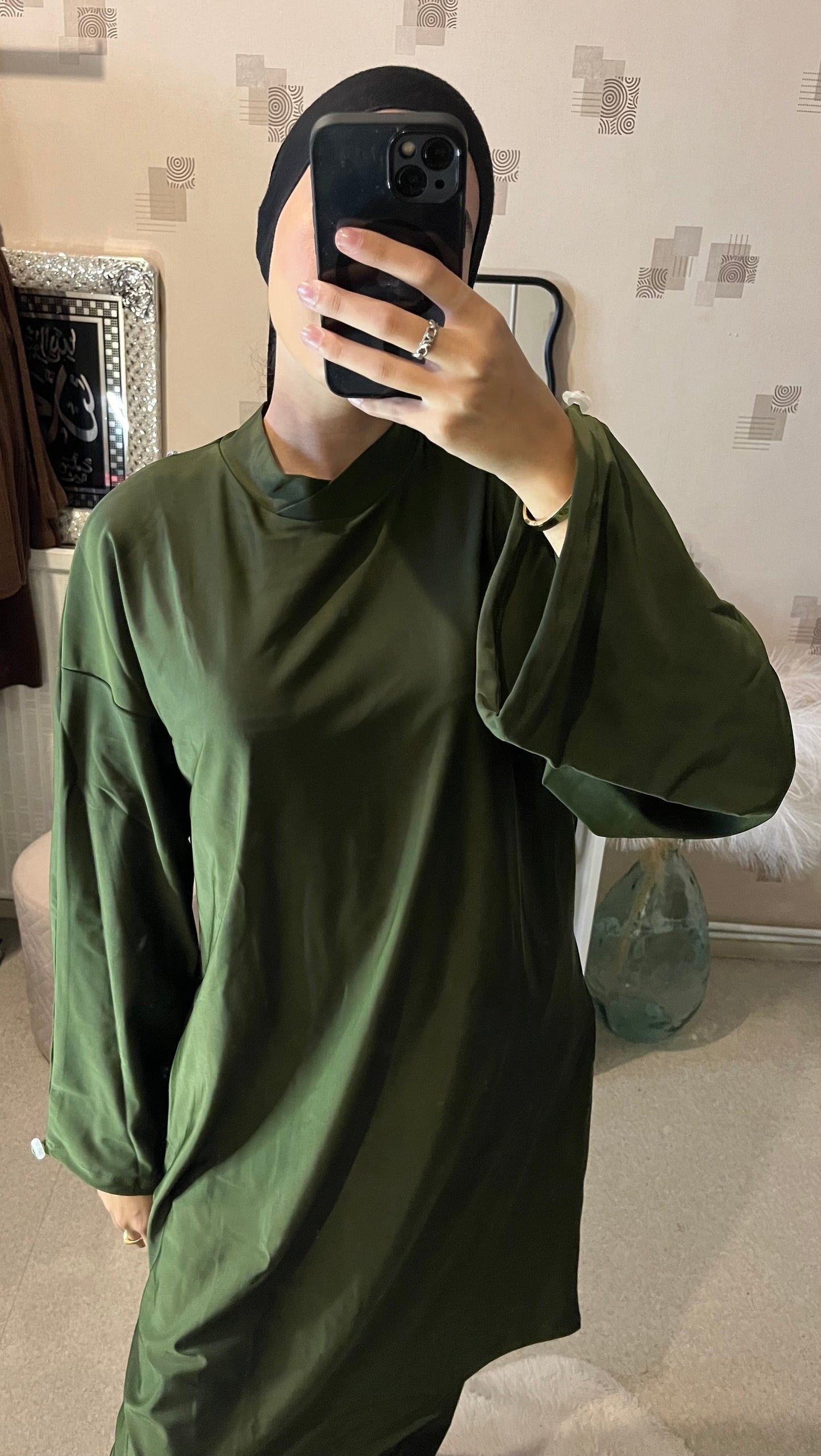 Burkini ample vert kaki