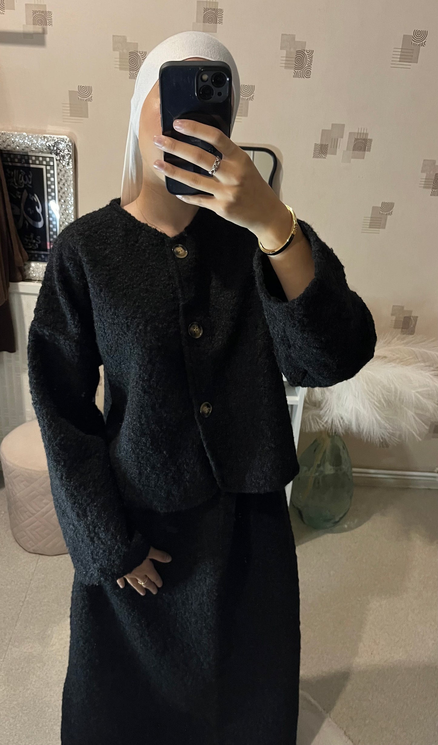 Ensemble jupe fluffy
