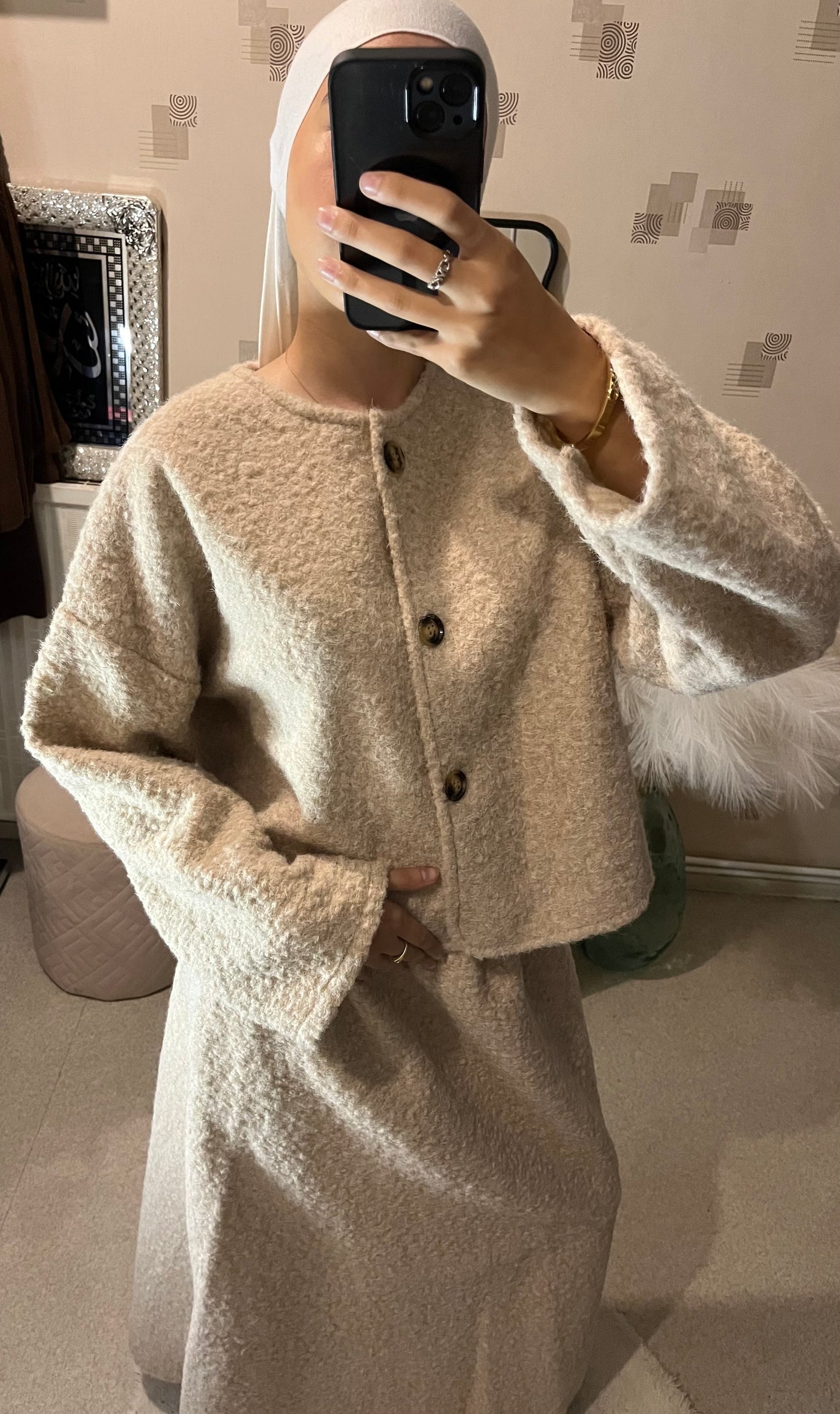 Ensemble jupe fluffy