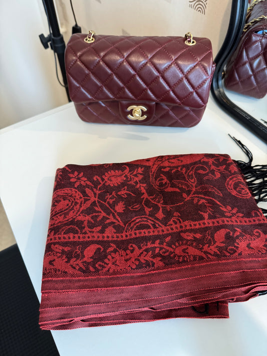 HIJAB PASHMINA ROUGE