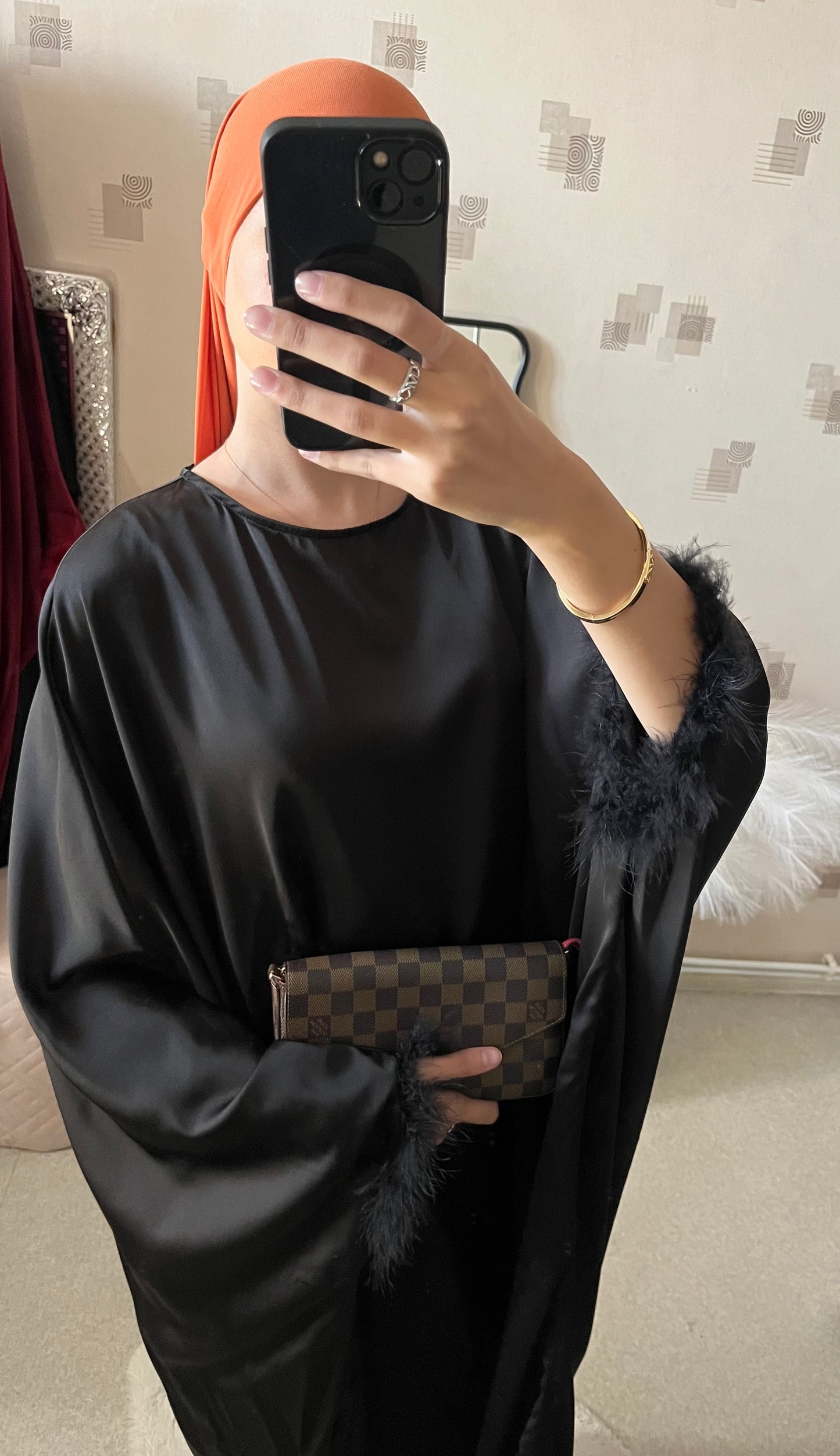Robe à plumes
